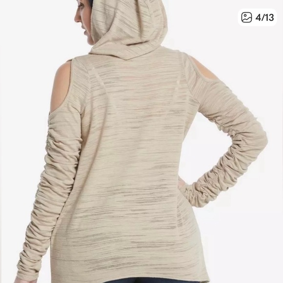 Her Universe Star Wars The Force Awakens Rey Cardigan Tan rouched Sleeves Medium - Picture 2 of 9